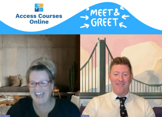 Dana and Luke's CHITCHAT (Edited haha)... Welcome to the team Luke! Find out who they are, and what support they are giving to all of our ACO students :)