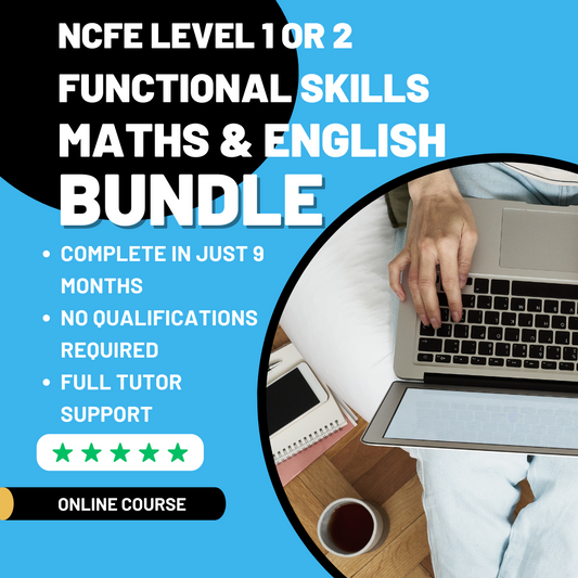 Functional Skills Bundle – English & Maths (L1 & L2)
