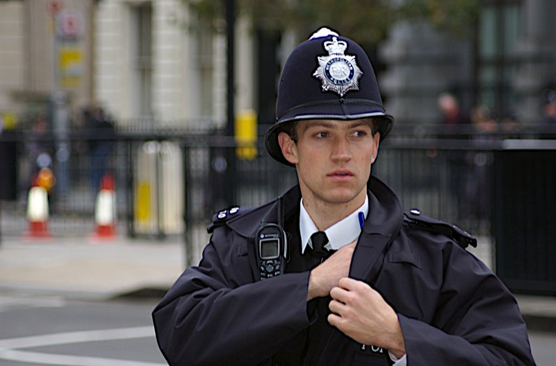 british policeman access courses online