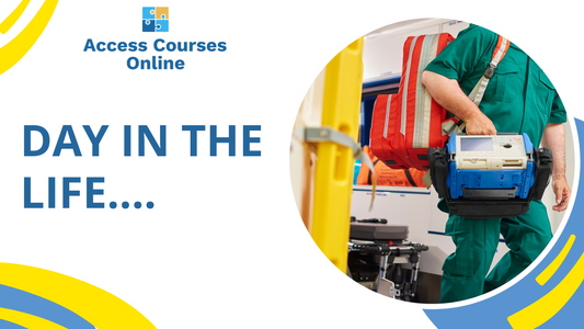 Day in the Life…Harrie Ashman, Paramedic and Access Courses Online Support Tutor