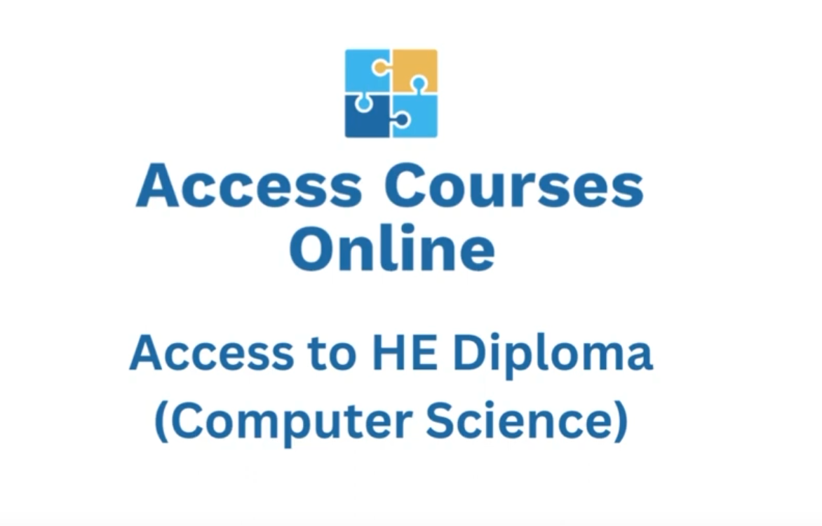 Access to HE Diploma (Computer Science) - What does online learning lo ...