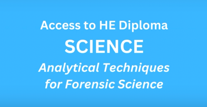 Take a look at a LIVE workshop on Forensic Science with Laura Watford