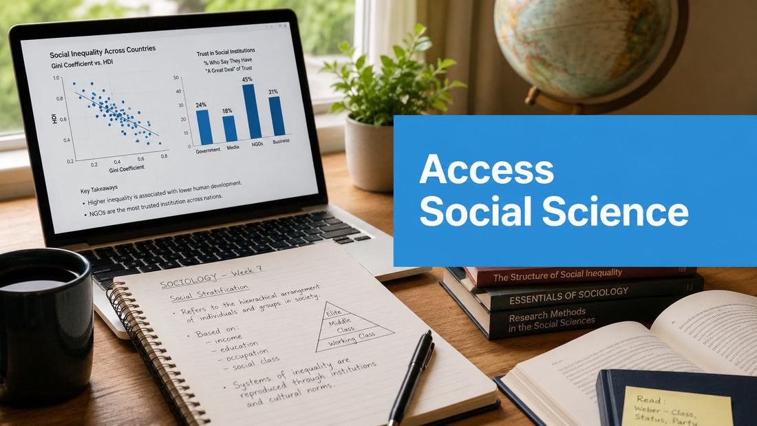 Access Course Social Science: Your Guide to University