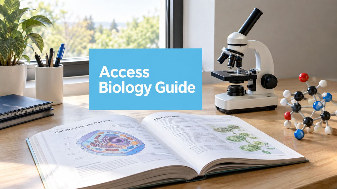 Access to Higher Education Biology: A Practical Guide
