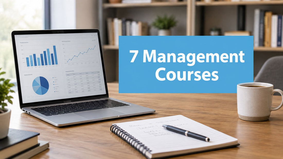 7 Business Management Courses for Career Changers