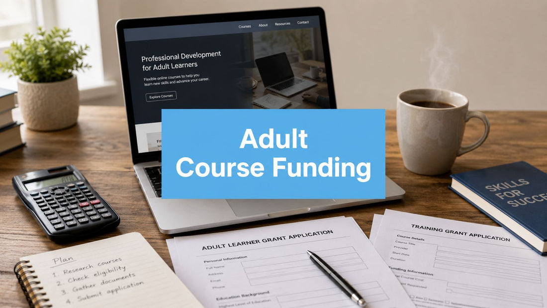 Course Funding for Adults: Your 2026 UK Guide