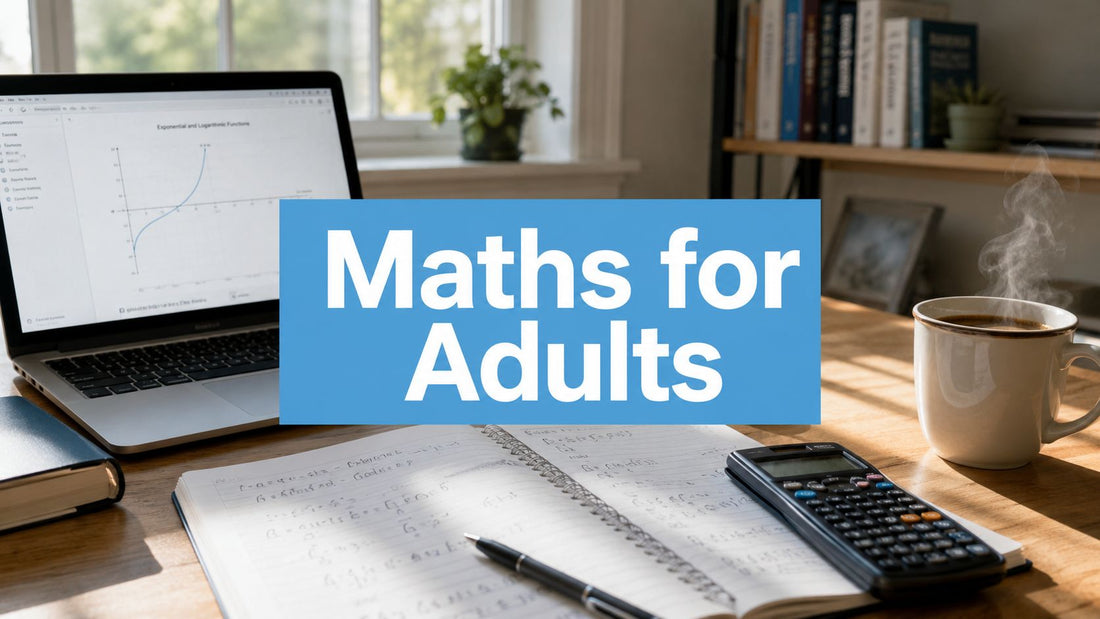 Maths Course for Adults: Your Path to 2026 Goals
