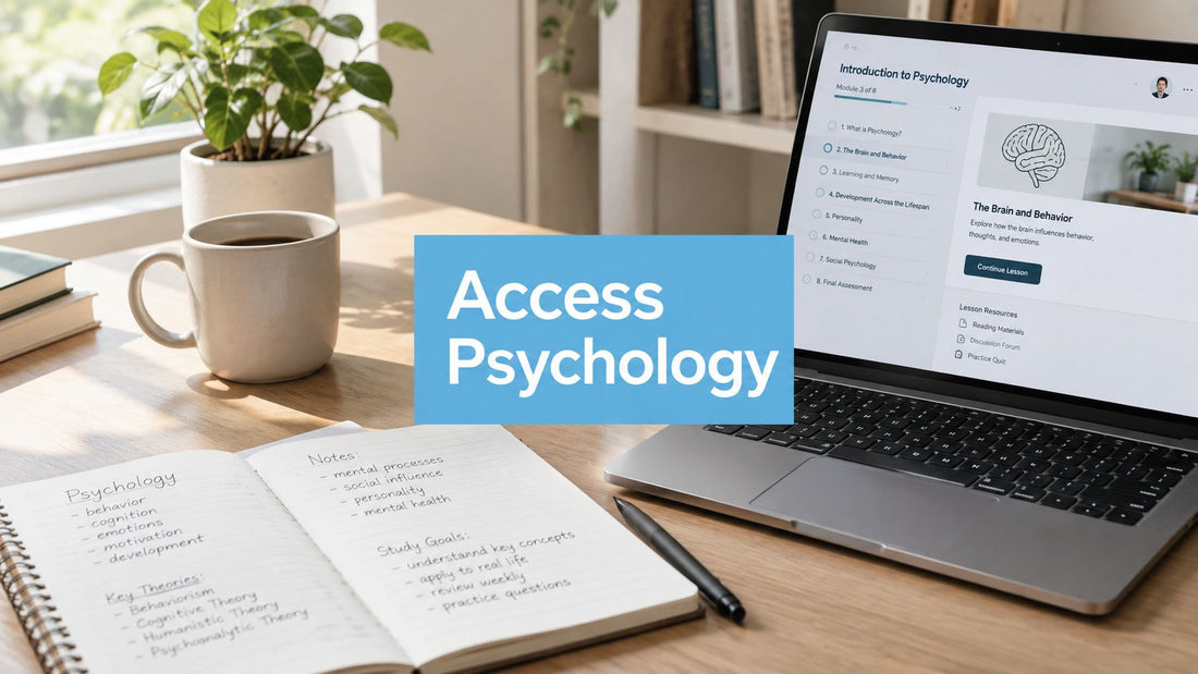 Psychology Access Courses: A Practical Guide for 2026