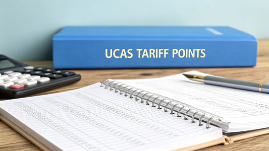 A Guide to Tariff Points for A Levels and University Entry
