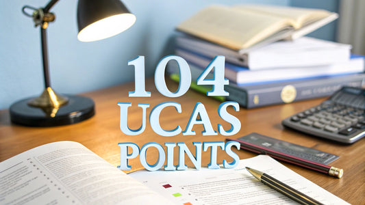What Grades Is 104 ucas points: A Clear Guide for UK Students