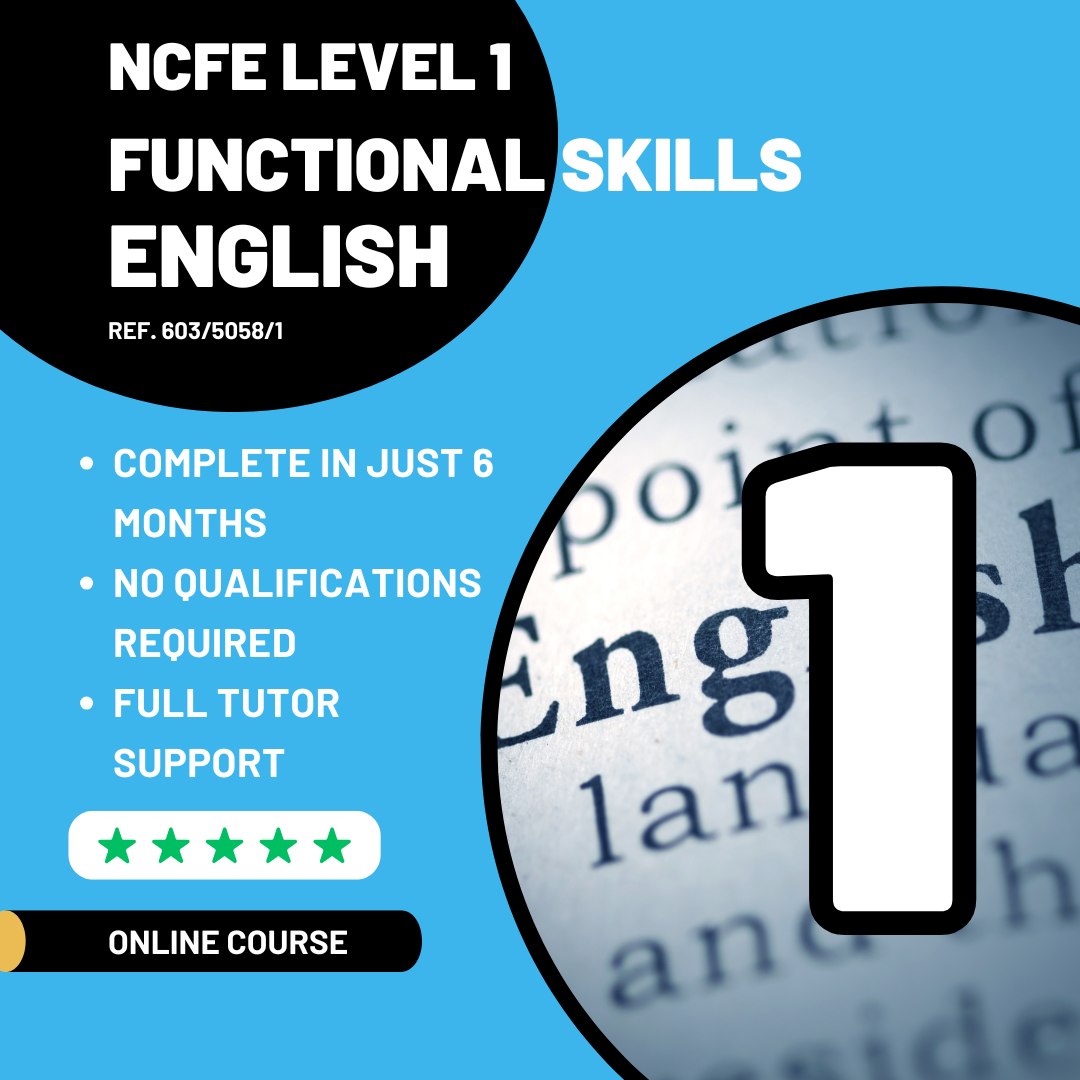 NCFE Level 1 Functional Skills English
