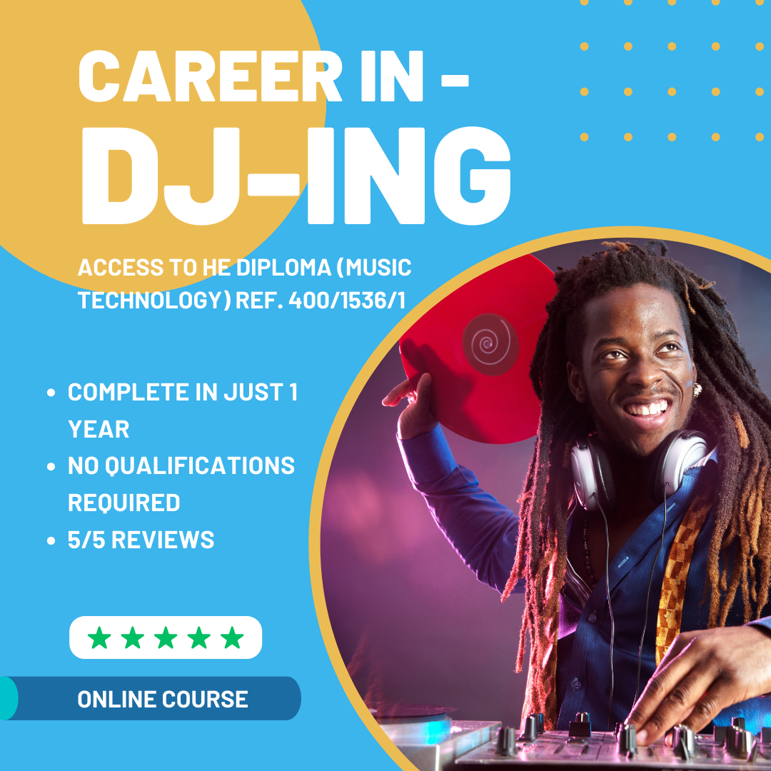 Access to Higher Education Diploma (Music Technology) DJ and PERFORMER PATHWAY