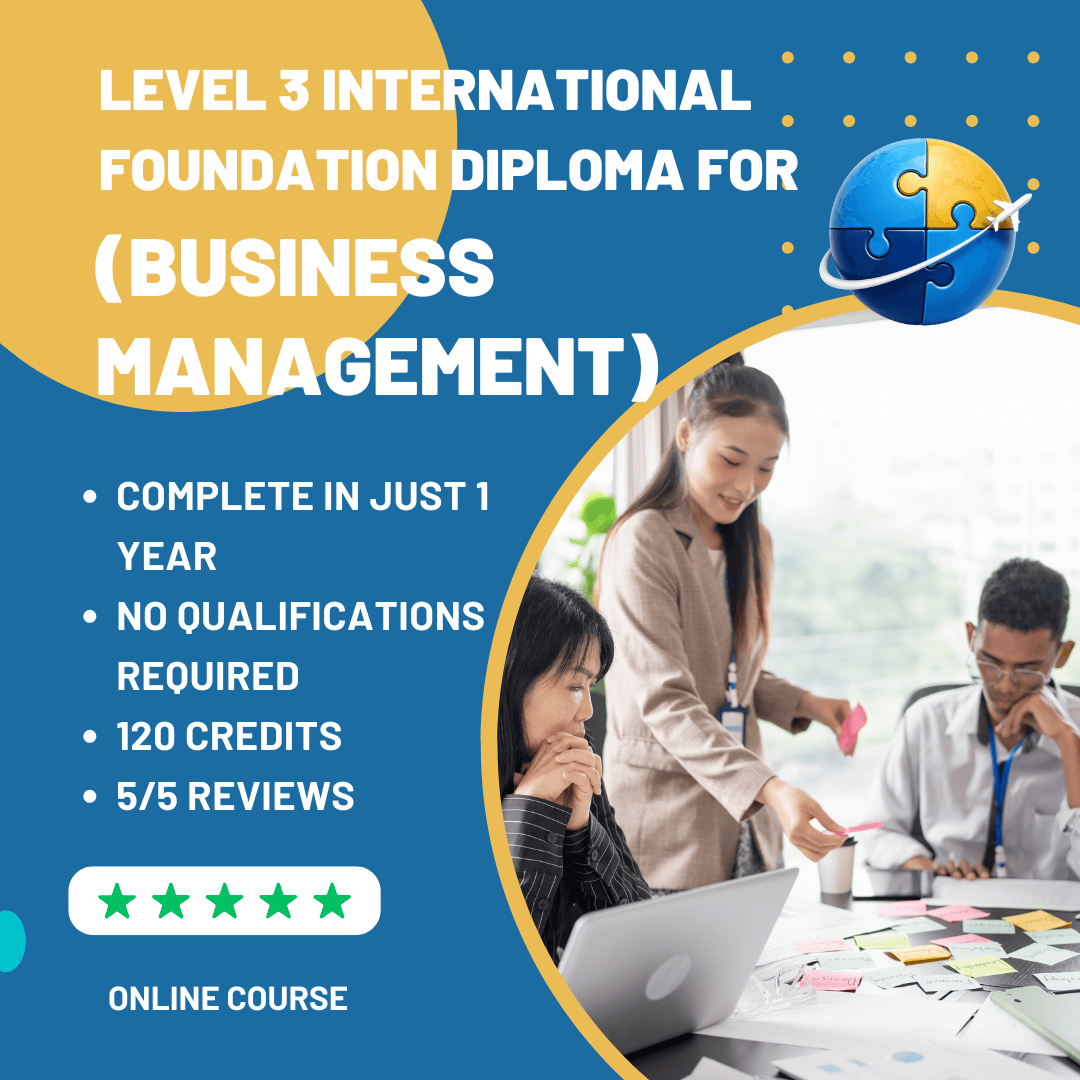 Level 3 International Diploma (Business Management)